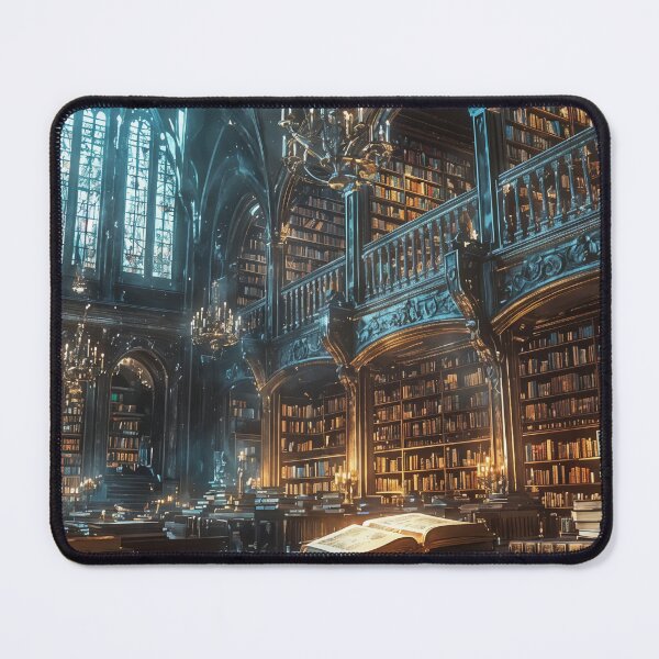 Item preview, Whispers of Forgotten Tomes: A Sunlit Sanctuary of Knowledge designed and sold by oanaunciuleanu.