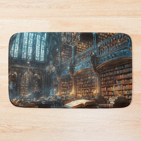 Item preview, Whispers of Forgotten Tomes: A Sunlit Sanctuary of Knowledge designed and sold by oanaunciuleanu.