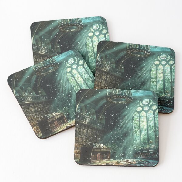 Item preview, Whispers of Forgotten Tomes: A Sunlit Sanctuary of Knowledge designed and sold by oanaunciuleanu.