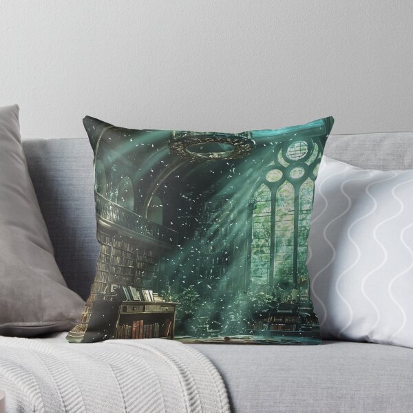 Item preview, Whispers of Forgotten Tomes: A Sunlit Sanctuary of Knowledge designed and sold by oanaunciuleanu.