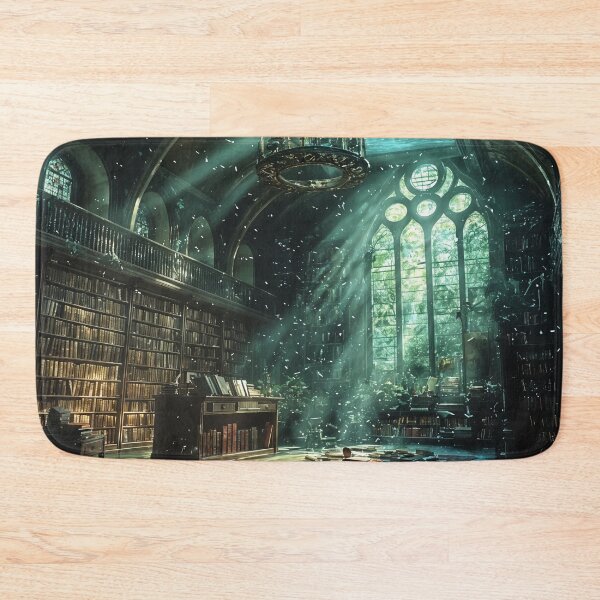 Item preview, Whispers of Forgotten Tomes: A Sunlit Sanctuary of Knowledge designed and sold by oanaunciuleanu.