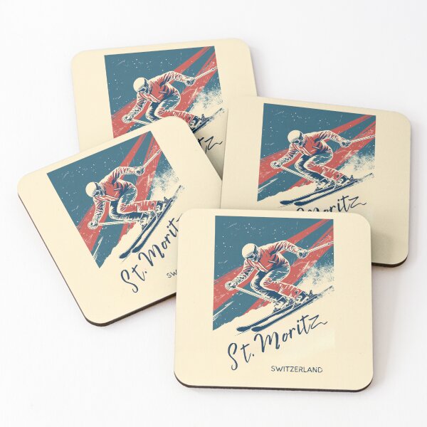 Item preview, St. Moritz Switzerland  designed and sold by GoodOldVintage.