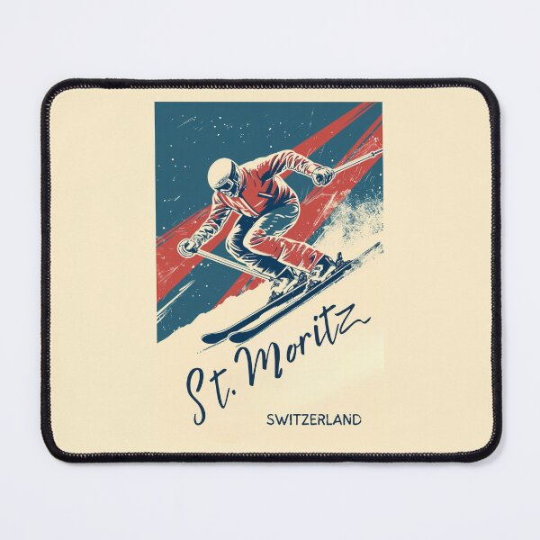 Item preview, St. Moritz Switzerland  designed and sold by GoodOldVintage.