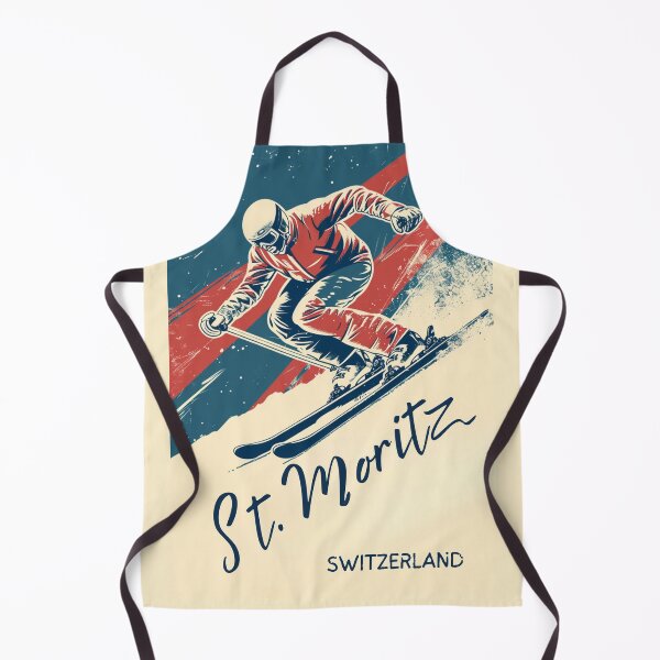 Item preview, St. Moritz Switzerland  designed and sold by GoodOldVintage.
