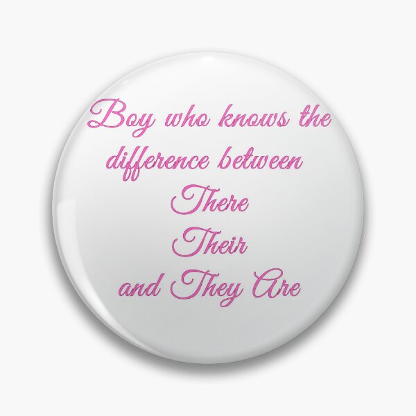 Item preview, Sabrina Carpenter There Their and They Are Sticker (Boy Who version) designed and sold by well0kthen.
