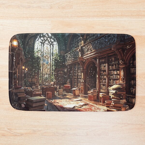 Item preview, Whispers of Forgotten Tomes: A Sunlit Sanctuary of Knowledge designed and sold by oanaunciuleanu.