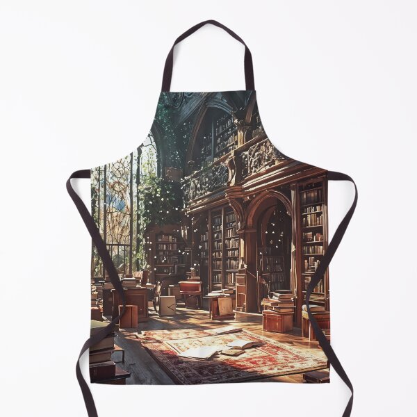 Item preview, Whispers of Forgotten Tomes: A Sunlit Sanctuary of Knowledge designed and sold by oanaunciuleanu.