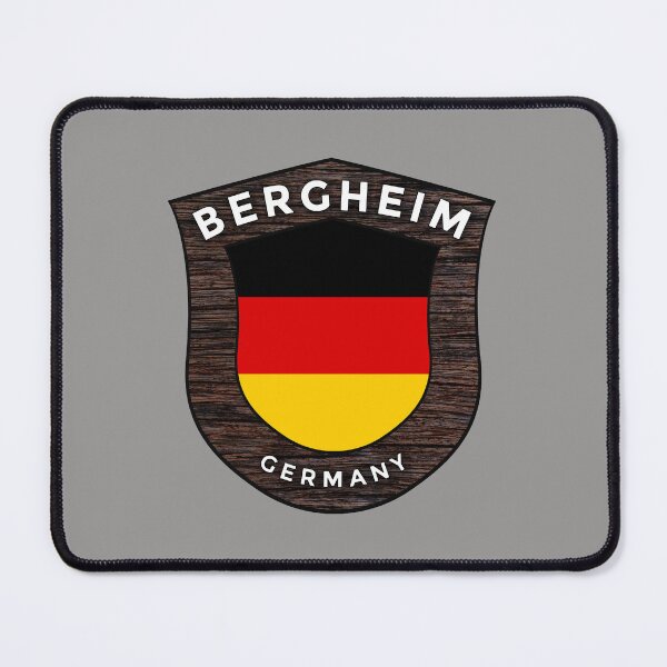 Item preview, Bergheim Germany Emblem Flag designed and sold by World Designs.