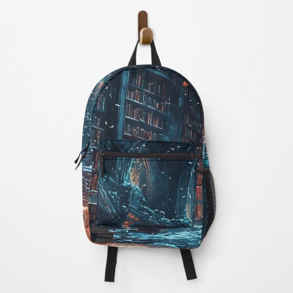 Item preview, Whispers of Forgotten Tomes: A Sunlit Sanctuary of Knowledge designed and sold by oanaunciuleanu.