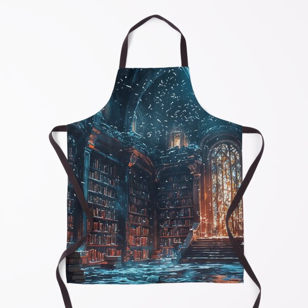 Item preview, Whispers of Forgotten Tomes: A Sunlit Sanctuary of Knowledge designed and sold by oanaunciuleanu.