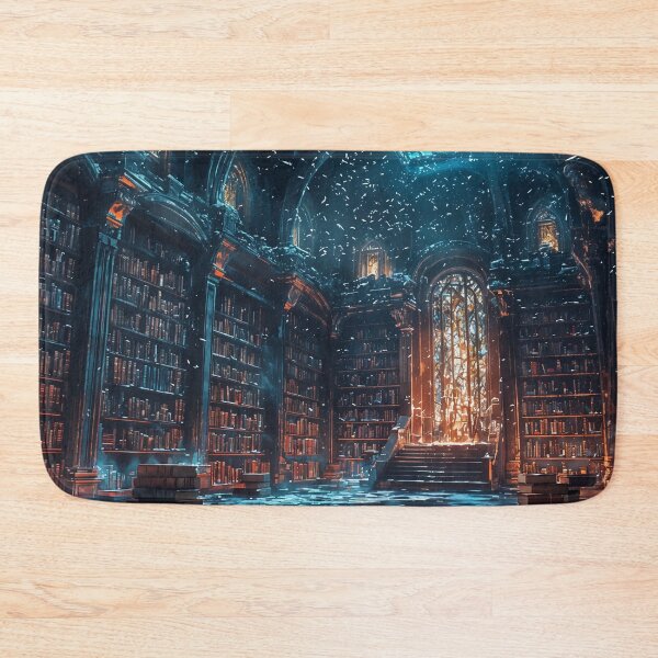 Item preview, Whispers of Forgotten Tomes: A Sunlit Sanctuary of Knowledge designed and sold by oanaunciuleanu.