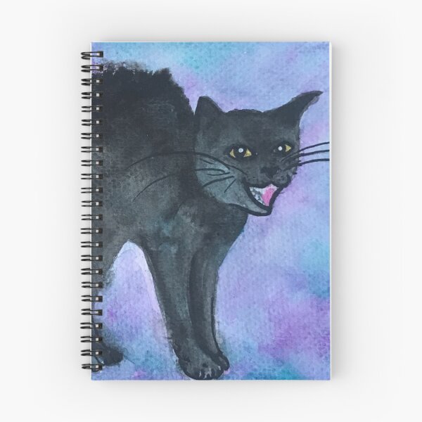 Aperçu de l'œuvre Chat effrayant créée et vendue par WhimsyWayCrafts.