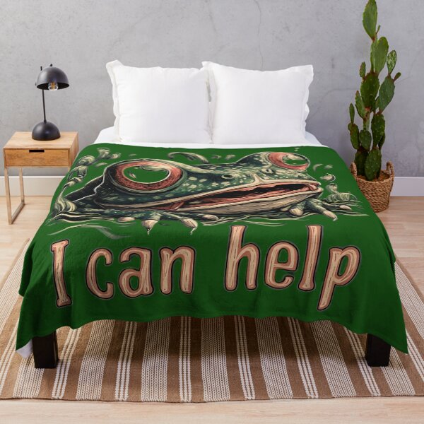 Item preview, Freaky Frog: I can help designed and sold by Brendon987.