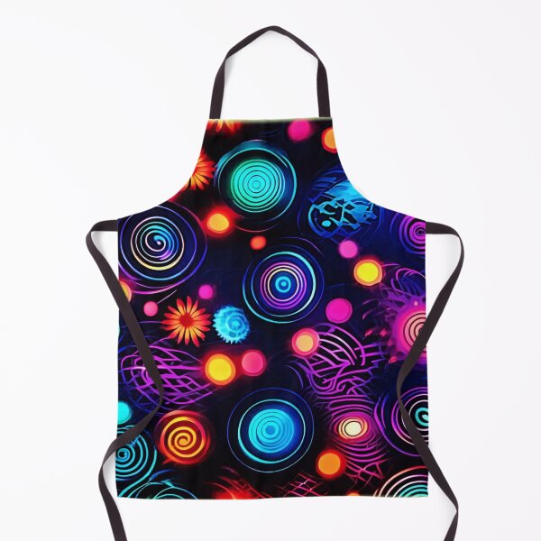 Artikelvorschau, Lebendige Neon-Spiral- und Punktkunst entworfen und verkauft von Health And Fitness Posts e-Store.