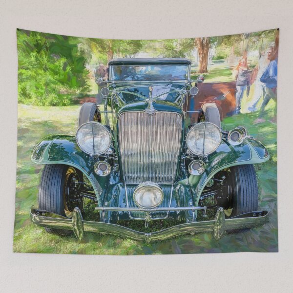 Item preview, 1932 Dark Green Auburn 8 100A Phaeton X108 designed and sold by RichFrancoCars.