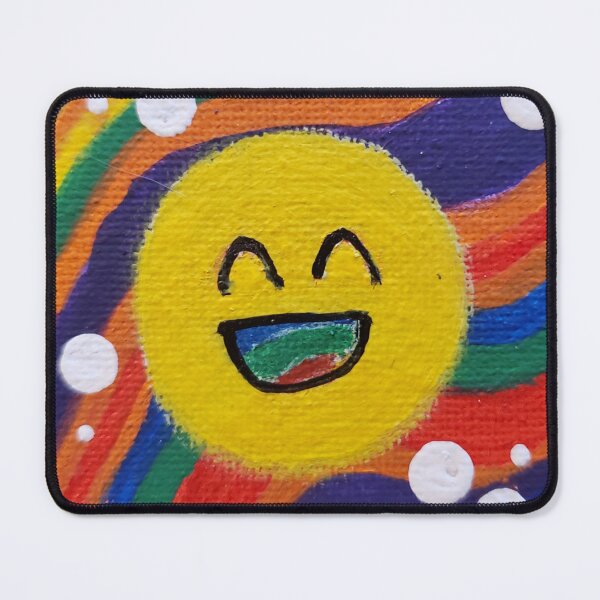 Item preview, Smiley designed and sold by SoftGayCryptids.