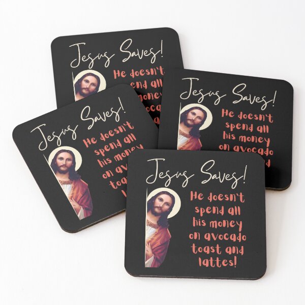 Item preview, jesus saves funny jesus i saw that jesus designed and sold by Alyn8.