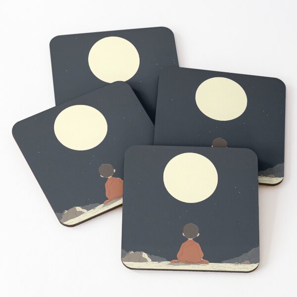 Item preview, Meditating | Anime style designed and sold by ComicsFactory.