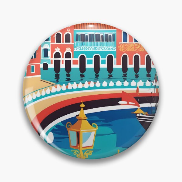 Item preview, Genoa Italy Vintage Travel Tourism  designed and sold by TravelersGems.