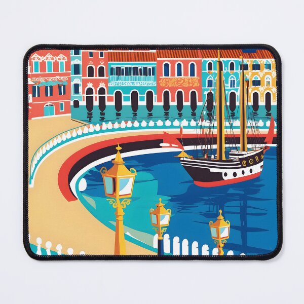 Item preview, Genoa Italy Vintage Travel Tourism designed and sold by TravelersGems.