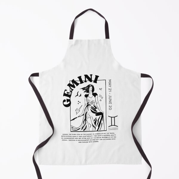 Item preview, Gemini Zodiac: Warrior of Duality Black Color designed and sold by snidentic.