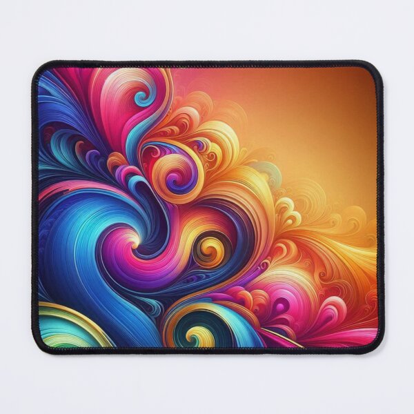 Item preview, Vibrant Swirls of Color designed and sold by ZenOfAIarts.