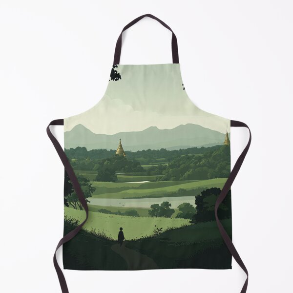 Item preview, Myanmar landscape | Anime style designed and sold by ComicsFactory.