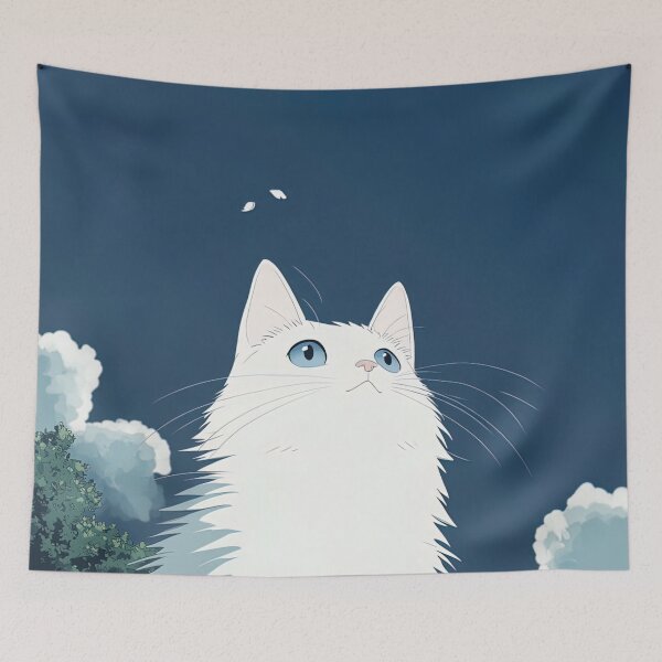 Item preview, Persian cat | Anime style designed and sold by ComicsFactory.