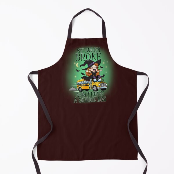 Item preview, My Broom Broke Now I Drive A School Bus designed and sold by Steve Parknsons.