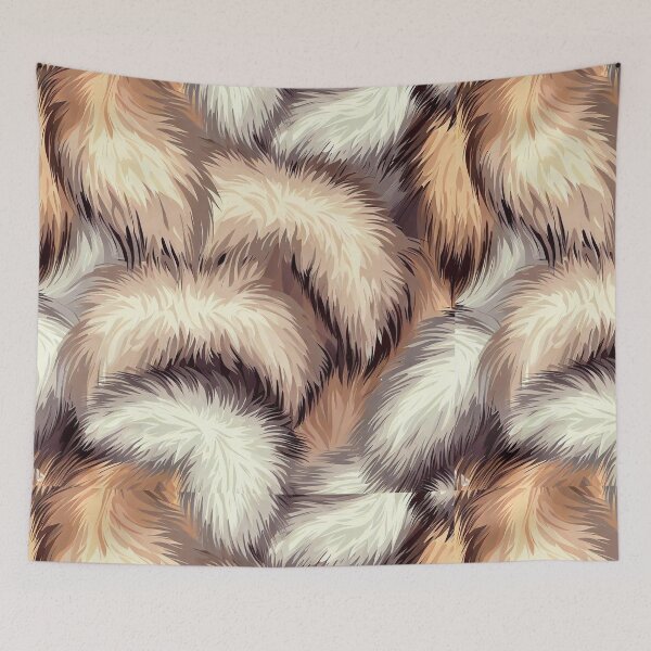 Item preview, Elegant Faux Fur Pattern with Cozy Appeal designed and sold by communedesigns.