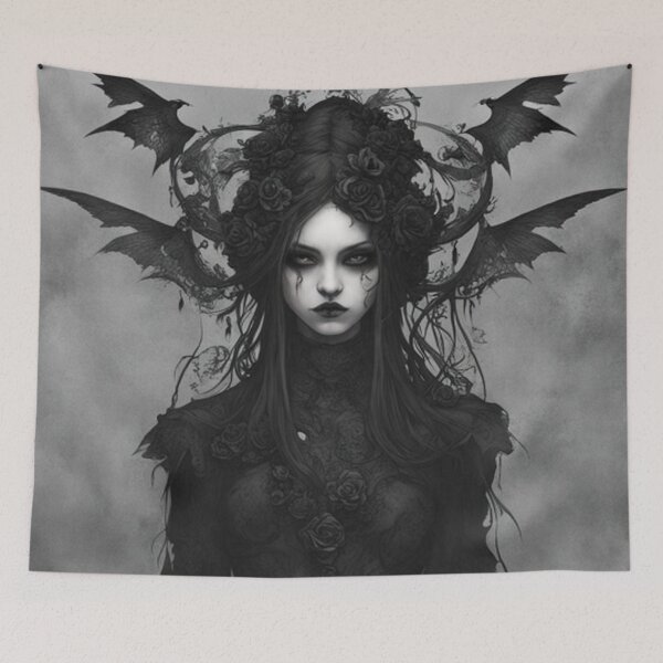 Item preview, Classic Goth Art designed and sold by TheDarkWardrobe.