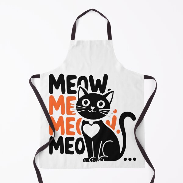 Item preview, Black Cat - Meow Meow? Funny Philosophical designed and sold by Merch-Kitsune.