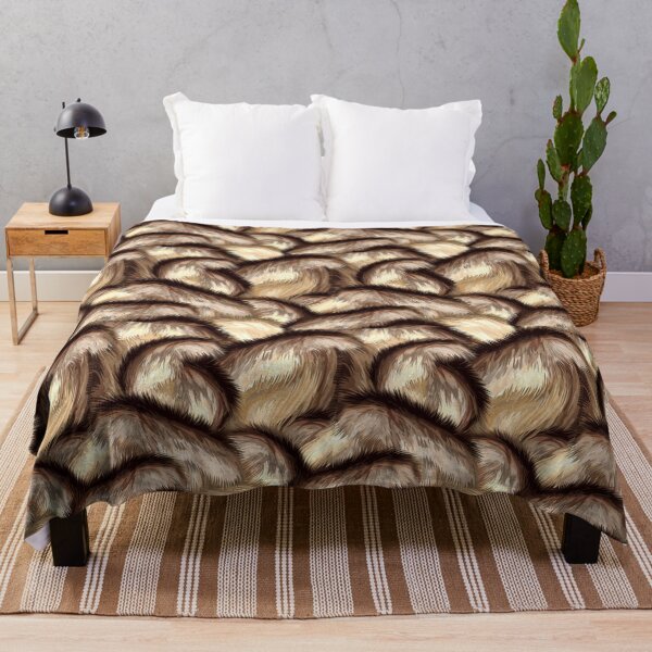 Item preview, Soft Faux Fur Design with Stylish Warmth designed and sold by communedesigns.