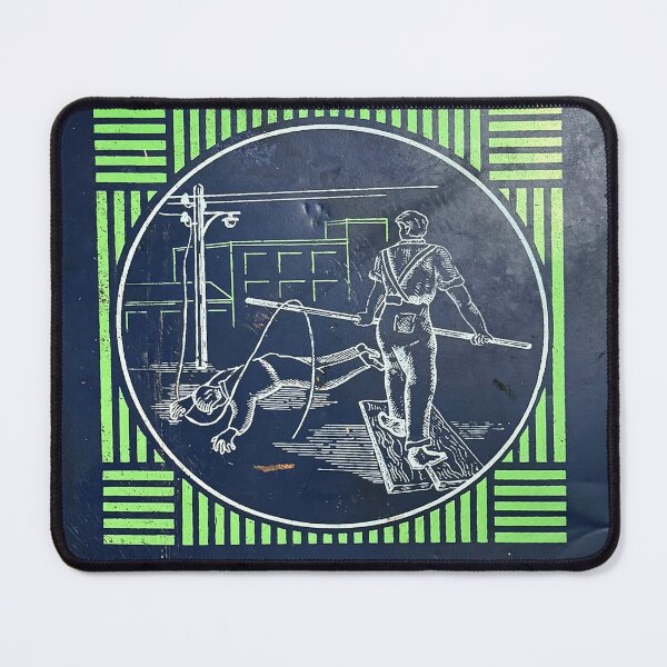 Item preview, Electrical wire safety Poster from Lithuanian soviet times designed and sold by Enrika.