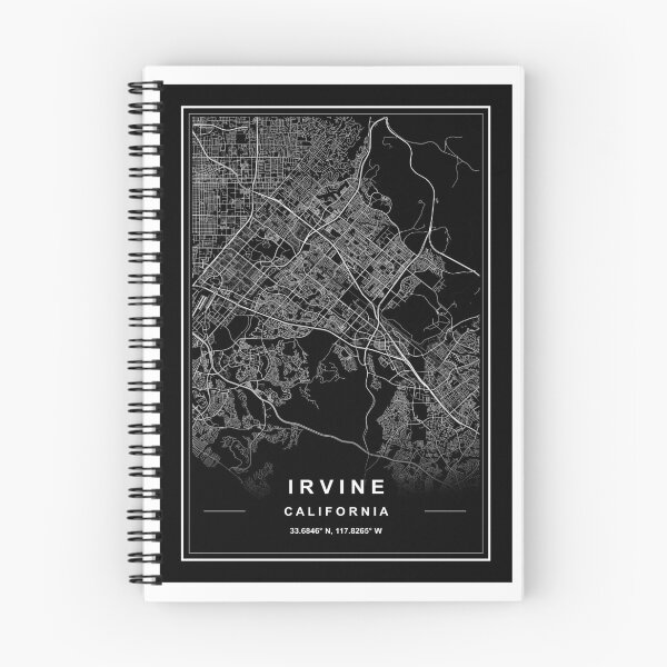 Item preview, Irvine City Map designed and sold by SHAMPAIN-ART-CO.