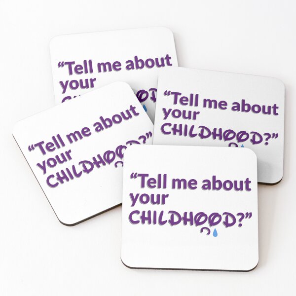 Item preview, Tell me about your childhood designed and sold by IHCounselling.