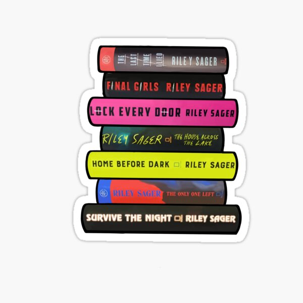 Aperçu de l'œuvre Pile de livres de Riley Sager créée et vendue par molli-2023.