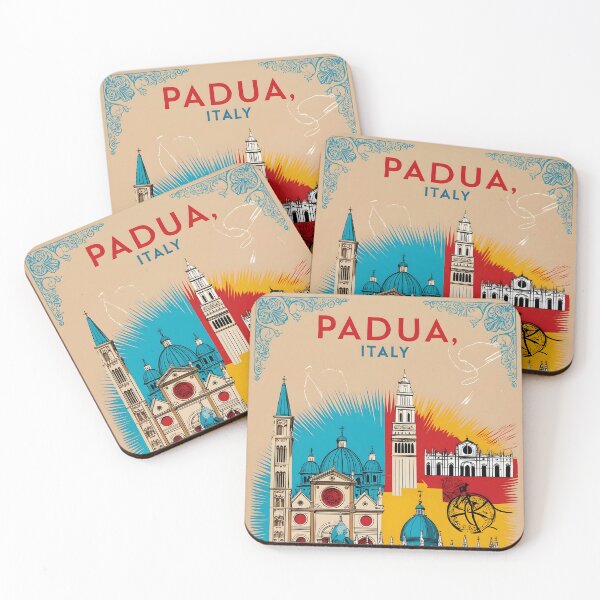 Item preview, Padua Italy Vintage Travel Tourism  designed and sold by TravelersGems.