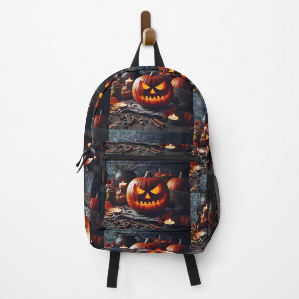 Artikelvorschau, Gruseliger Halloween-Kürbis und herbstliche Stimmung entworfen und verkauft von The Digital Compass.