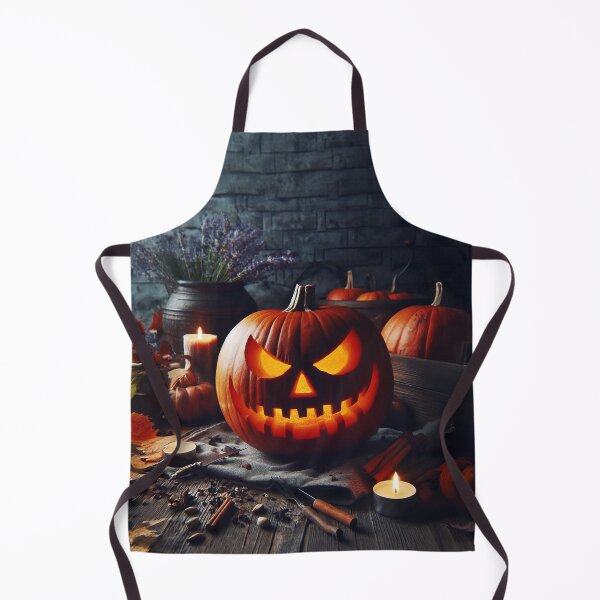 Artikelvorschau, Gruseliger Halloween-Kürbis und herbstliche Stimmung entworfen und verkauft von The Digital Compass.