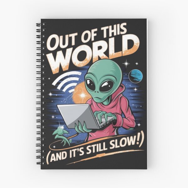 Item preview, Alien - Out of This World WiFi (And It's Still Slow!) designed and sold by 123ks.