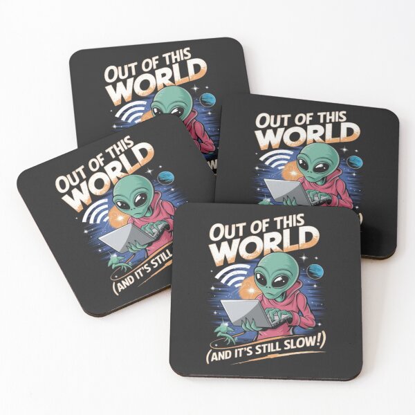 Item preview, Alien - Out of This World WiFi (And It's Still Slow!) designed and sold by 123ks.
