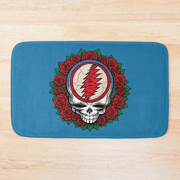 Item preview, Earthquake Stealie and Roses designed and sold by HippieFarms11.