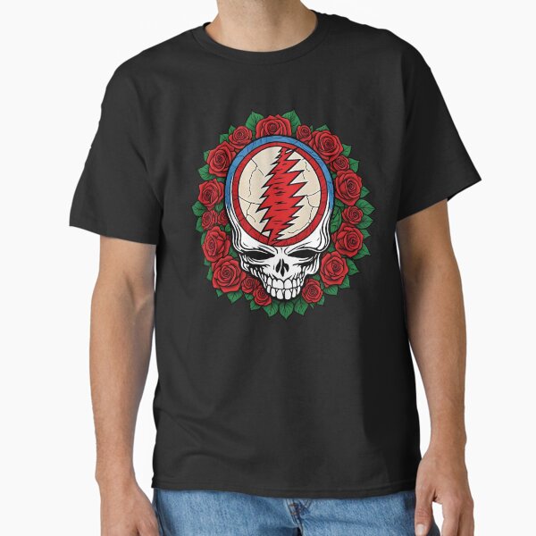 Item preview, Earthquake Stealie and Roses designed and sold by HippieFarms11.