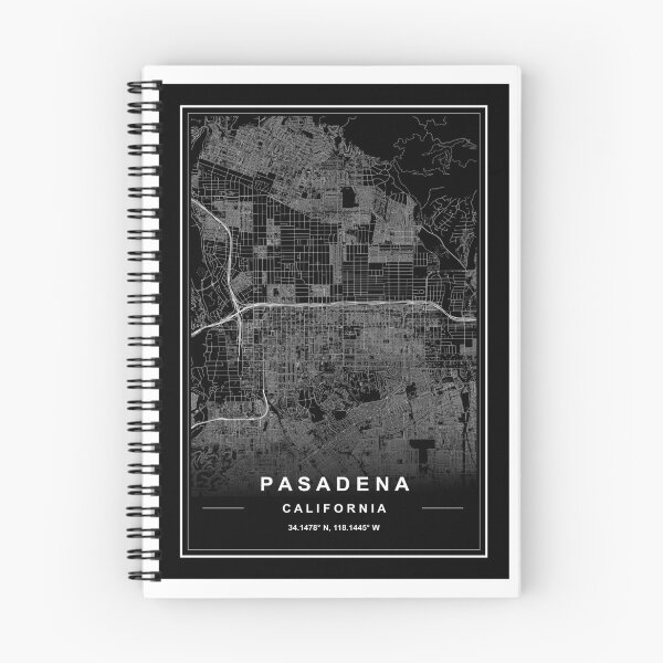 Item preview, Pasadena City Map designed and sold by SHAMPAIN-ART-CO.