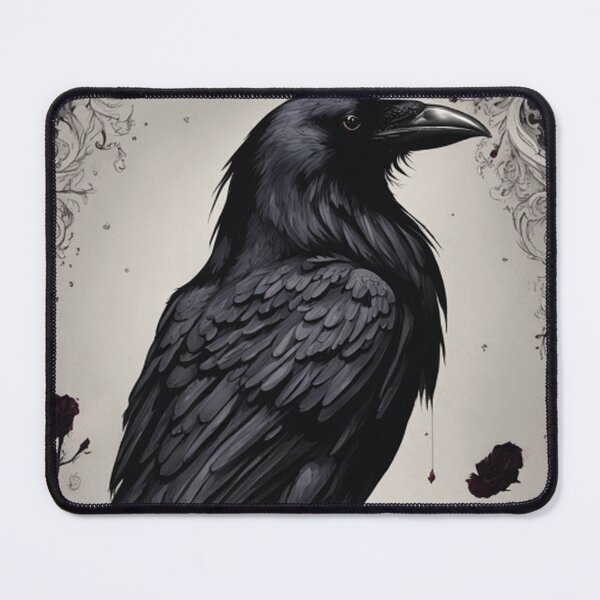 Item preview, Classic Goth Raven designed and sold by TheDarkWardrobe.