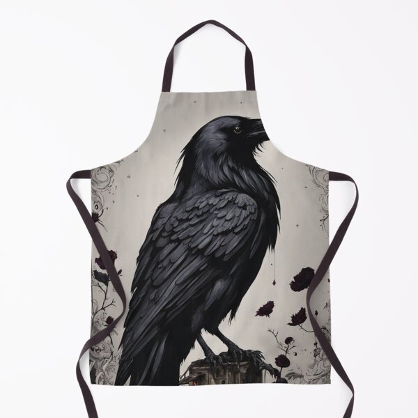 Item preview, Classic Goth Raven designed and sold by TheDarkWardrobe.