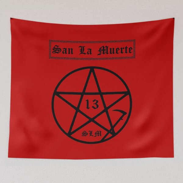 Item preview, San La Muerte Banner designed and sold by Baphomet-128.