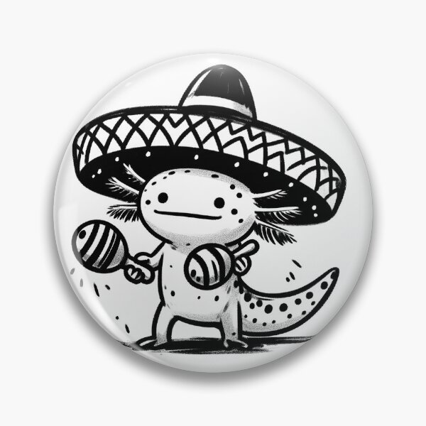 Artikelvorschau, Mexikanischer Axolotl entworfen und verkauft von InkingOn!Apparel.