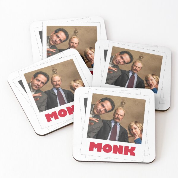 Item preview, Mr. Monk Detective Adrian Monk sticker Natalie Teeger Leland Stottlemeyer designed and sold by My Favorite Store.
